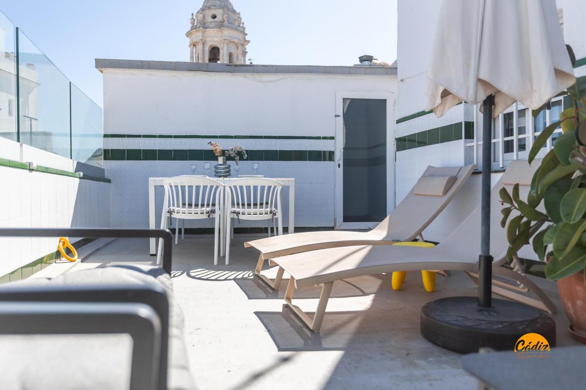 Ferienwohnung Atico Catedral By Cadiz Time Exterior foto